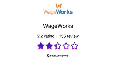 wagerweb reviews|wageworks customer complaints.